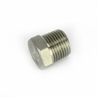 1/2 BSP Stainless Hex Plug