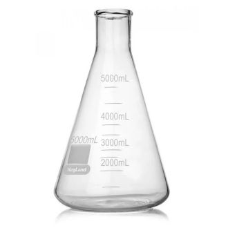 Borosilicate Erlenmeyer Flask - 5 Litre
