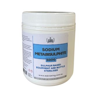 Sodium Metabisulphite 500g Jar