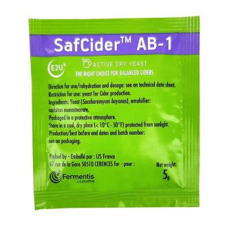 SafCider AB-1 Cider Yeast