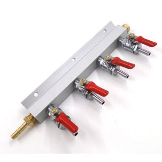 Gas Manifold 4 Way