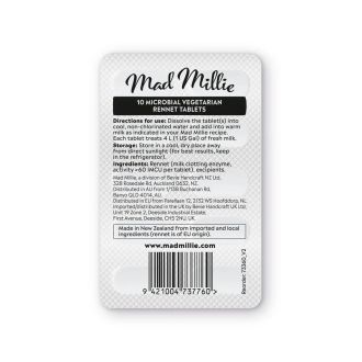 Mad Millie Vegetarian Rennet Tablets (10)