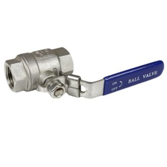 Stainless Steel Ball Valve 1/2" BSP